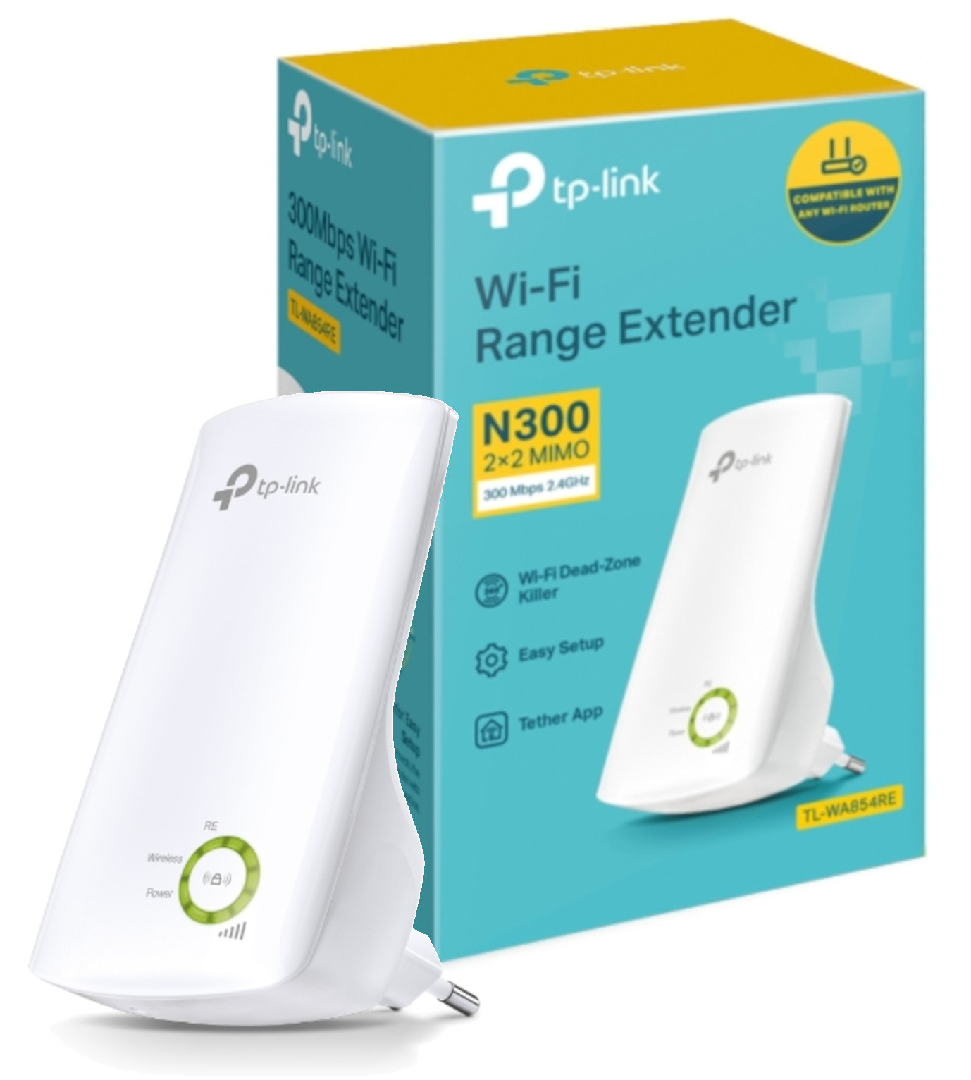 Zosilňovač Wi-Fi signálu TP-Link TL-WA854RE